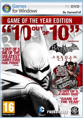 Descargar Batman Arkham City Game of the Year Edition MULTi8 – ElAmigos para 
    PC Windows en Español es un juego de Accion desarrollado por Rocksteady Studios