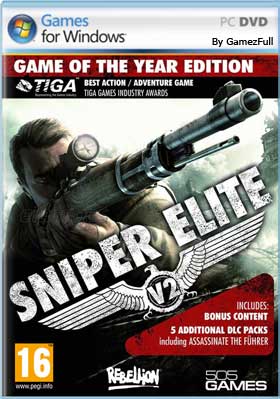 Descargar Sniper Elite V2 Game of the Year Edition – ElAmigos para 
    PC Windows en Español es un juego de Accion desarrollado por Rebellion