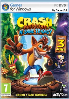 Descargar Crash Bandicoot N Sane Trilogy MULTi6 – ElAmigos para 
    PC Windows en Español es un juego de Plataformas desarrollado por Vicarious Visions, Iron Galaxy