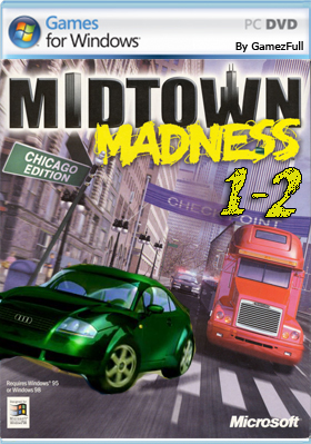 Descargar Midtown Madness 1 y 2 para 
    PC Windows en Español es un juego de Conduccion desarrollado por Rockstar San Diego