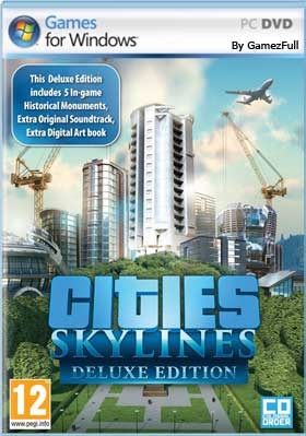 Descargar Cities Skylines Deluxe Edition – ElAmigos para 
    PC Windows en Español es un juego de Estrategia desarrollado por Colossal Order Ltd., Paradox Interactive